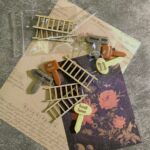 Ladder and road sign