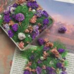 Mixed flowers and plants