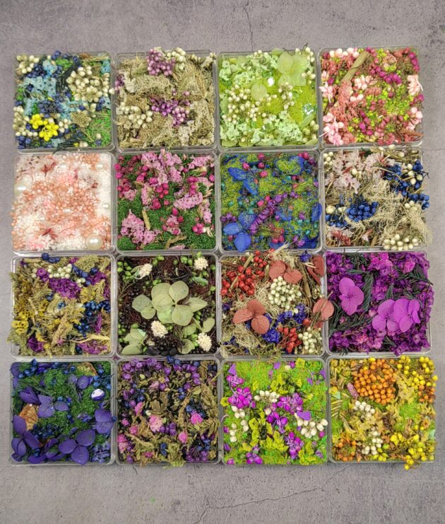 Mixed Flowers  Kit
