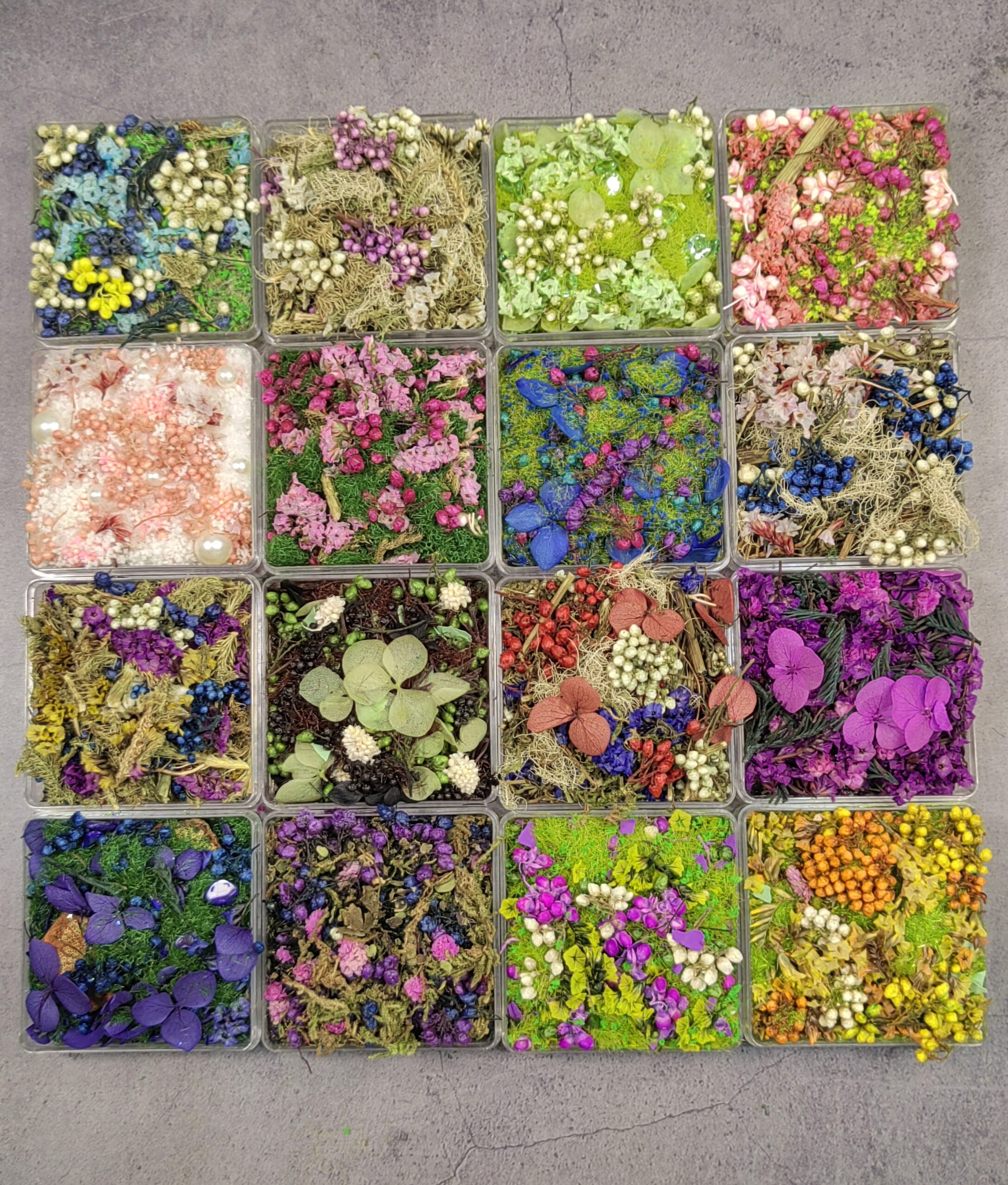 Mixed Flowers  Kit